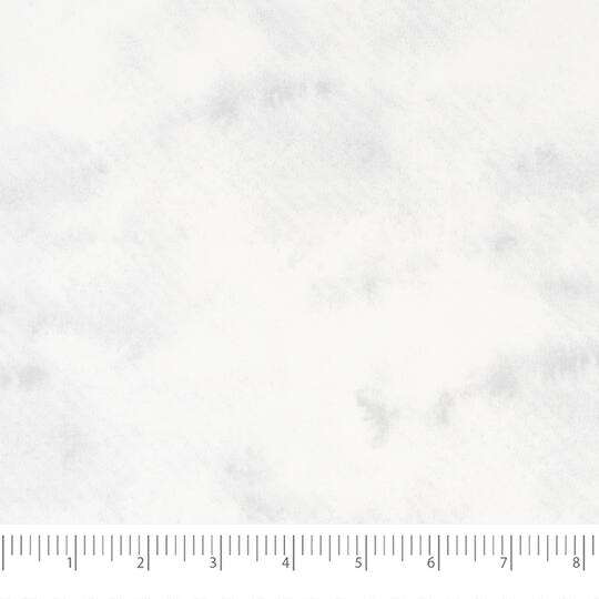 SINGER Christmas Tone-on-Tone White Cotton Fabric